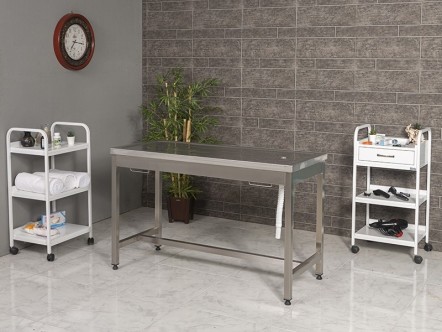 Komple Paslanmaz Veteriner Ameliyat & Operasyon Masası | MC-2114