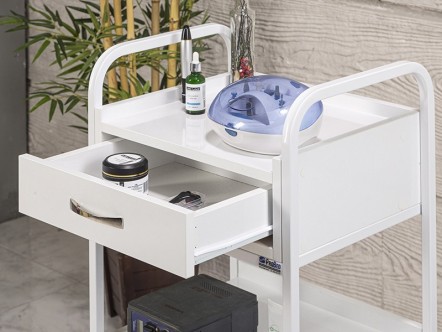 Atlas Tek Çekmeceli 2 Raflı Etajer Sehpa | MC-5002