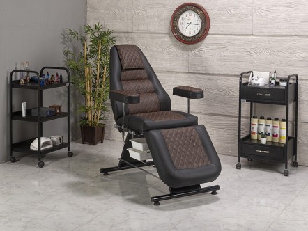 Perla Dövme Koltuğu | Sırt ve Ayak Kısmı Hareketli | MC-4006