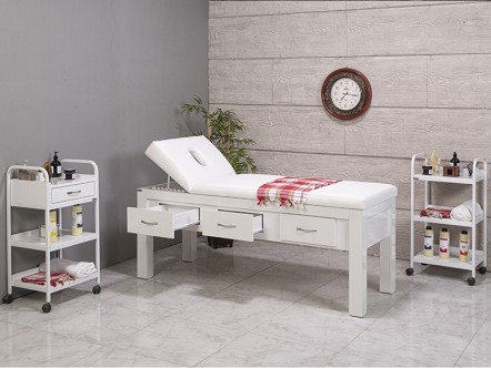 Truva | Sırt Hareketli Bakım, Masaj ve Spa Masası | MC-3154