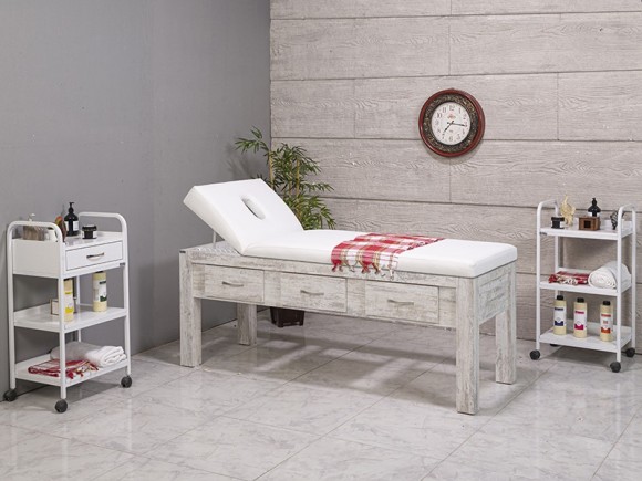 Truva | Sırt Hareketli Bakım, Masaj ve Spa Masası | MC-3154
