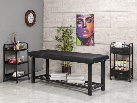 Dövme Sedyesi | Prime - Ekstra Sağlam - Sırt Hareketli - Delikli | MC-4124