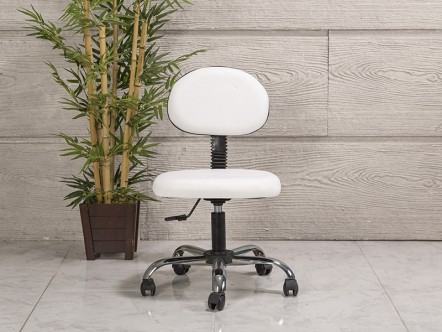 Çalışma Sandalyesi | Amortisörlü, Arkalıklı, Krom Ayaklı | MC‑5110
