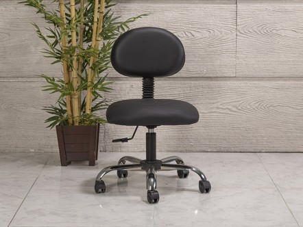 Dövme Sandalyesi | Amortisörlü, Arkalıklı, Krom Ayaklı | MC-4210