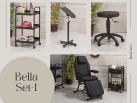 Bella Dövme Koltuğu Seti - Eko | 4'lü Set | MC-6304