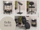 Bella Dövme Koltuğu Seti - Pro | 4'lü Set | MC-6306