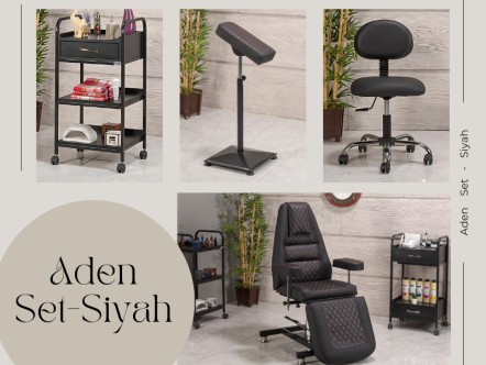 Aden Dövme Koltuğu Seti | 4'lü Set | MC-6325