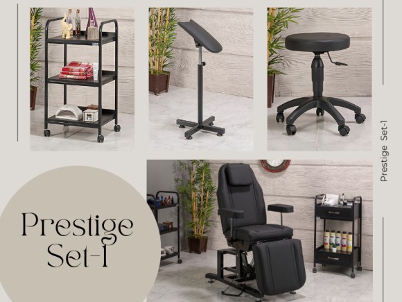 Prestige Dövme Koltuğu Seti - Eko | 4'lü Set | MC-6327