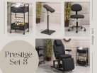 Prestige Dövme Koltuğu Seti - Pro | 4'lü Set | MC-6329
