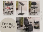 Diamond Dövme Koltuğu Seti | 4'lü Set | MC-6330
