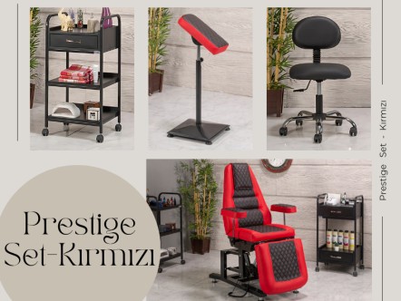 Diamond Dövme Koltuğu Seti | 4'lü Set | MC-6330