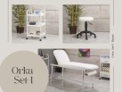 Orka Set-1 | Bakım Sedyesi, Tabure, Cihaz Sehpası | MC-6204