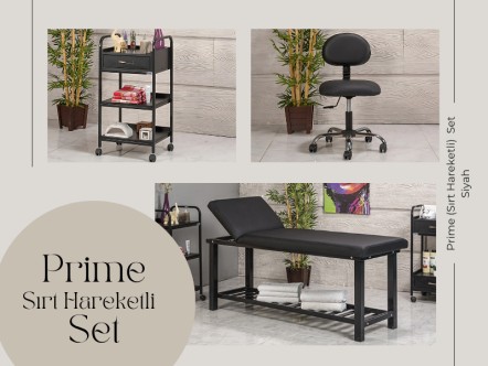 Prime Set | Bakım Sedyesi, Sandalye, Cihaz Sehpası | MC-6208