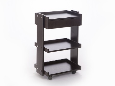 Agora Tek Çekmeceli 2 Raflı Etajer, Servis Sehpası | MC-5022