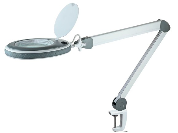 Led Işıklı Büyüteçli Loop Lamba | 5 Ayaklı, 5x