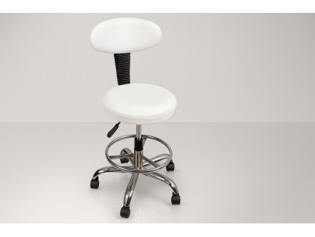 Krom Ayaklı Çemberli Medikal & Güzellik Uzman Sandalyesi | MC-5115