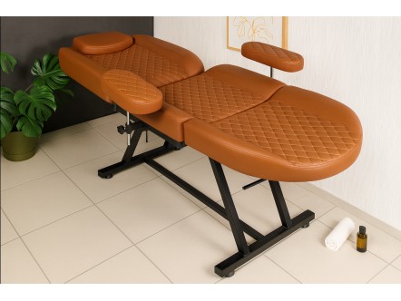 Petra | Manuel Kan Alma Koltuğu | Siyah Profil - Taba Döşeme | MC-3224