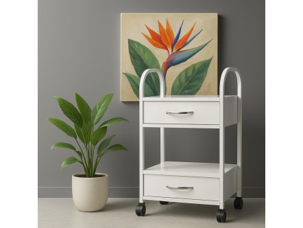 Sofia 2 Çekmeceli Etajer, Servis Sehpası | MC-5028