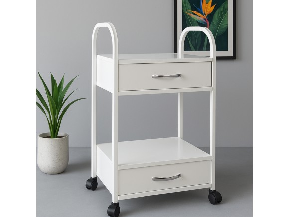 Sofia 2 Çekmeceli Etajer, Servis Sehpası | MC-5028