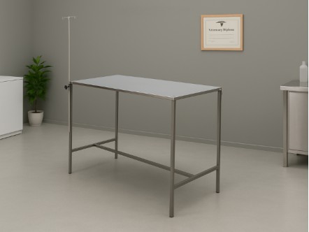 Paslanmaz Veteriner Ameliyat ve Opersayon Masası | MC-2301