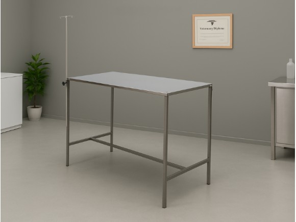 Paslanmaz Veteriner Ameliyat ve Opersayon Masası | MC-2301