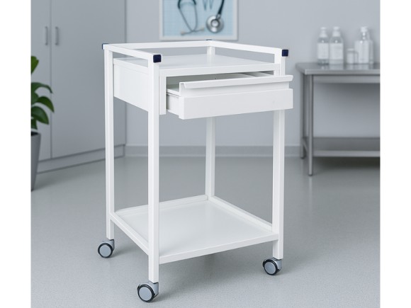 Metal Çekmeceli Pansuman ve Troyler Arabası | MC-5032