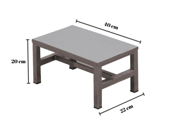 Paslanmaz Eskabo | Tek Basamaklı | MC-5210