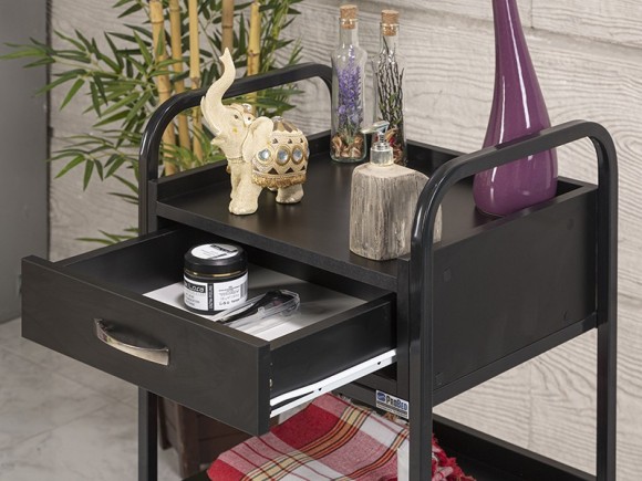 Atlas Tek Çekmeceli 2 Raflı Dövme Setup Sehpası | MC-5072