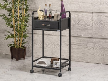 Alfa Tek Raflı Tek Çekmeceli Dövme Setup Masası | MC-5078