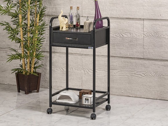 Alfa Tek Raflı Tek Çekmeceli Dövme Setup Masası | MC-5078