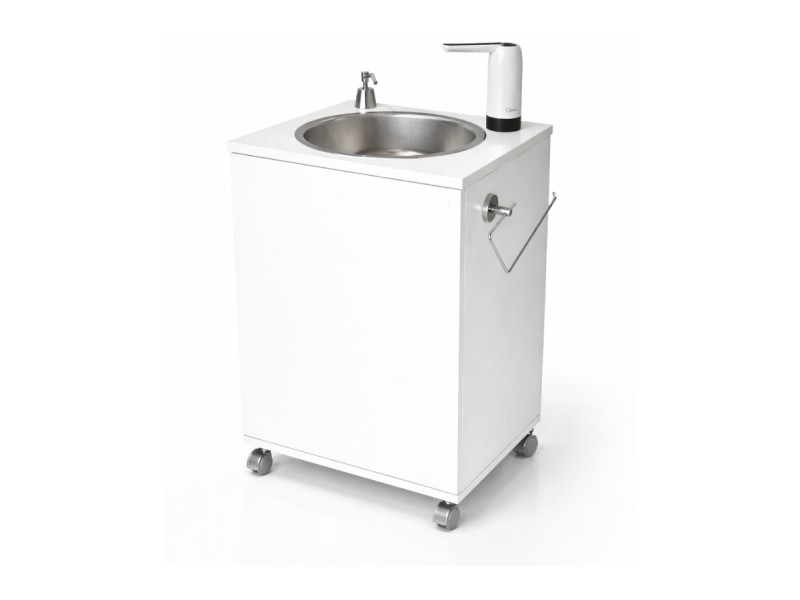 Mobil Seyyar Lavabo 10 Litre | Tekerlekli - Yönetmeliğe Uygun