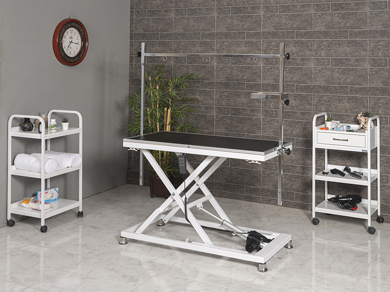 veteriner muayene masası – MetaPrime paslanmaz çelik klinik muayene masası