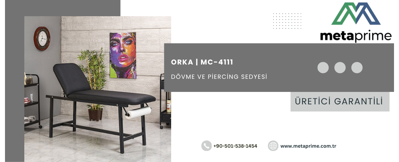 Dövme Sanatında Konforun Yeni Tanımı: MC-4111 Tattoo Sedyesi ile Fark Yaratın