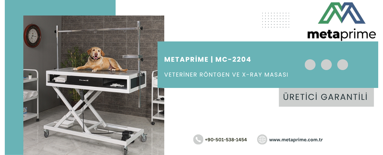 Veteriner Röntgen Masası Rehberi: Mobil ve Sabit X-Ray Masaları