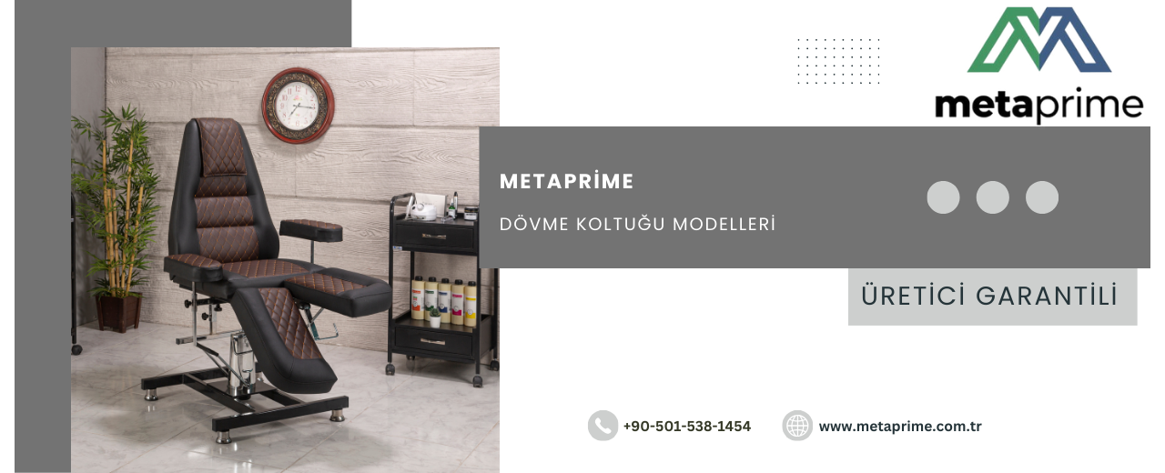 Dövme Koltuğu Rehberi: Profesyonel Tattoo ve Dövmeci Koltuğu Modelleri