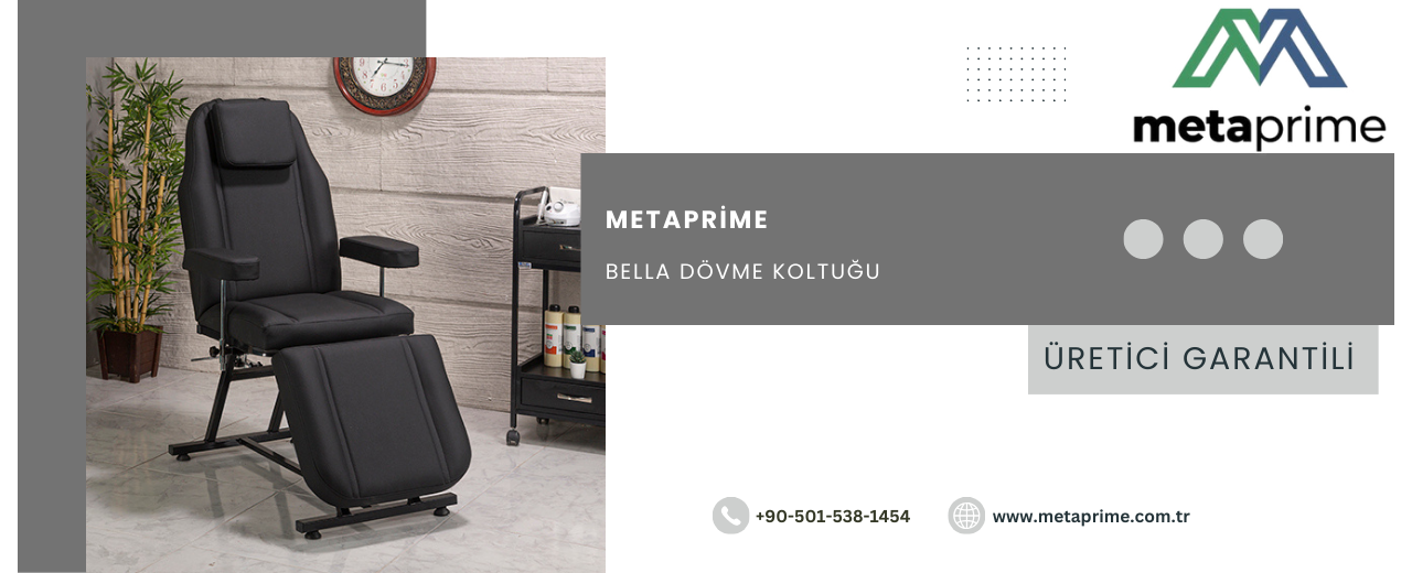 Bella Dövme Koltuğu MC-4002 – Estetik ve Ergonomik Profesyonel Model