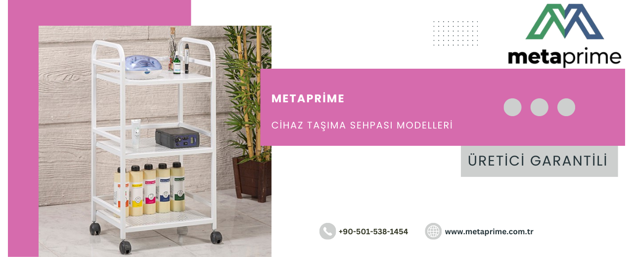 Cihaz Sehpası Rehberi – Klinik, Salon ve Stüdyo Kullanımı İçin En Profesyonel Modeller