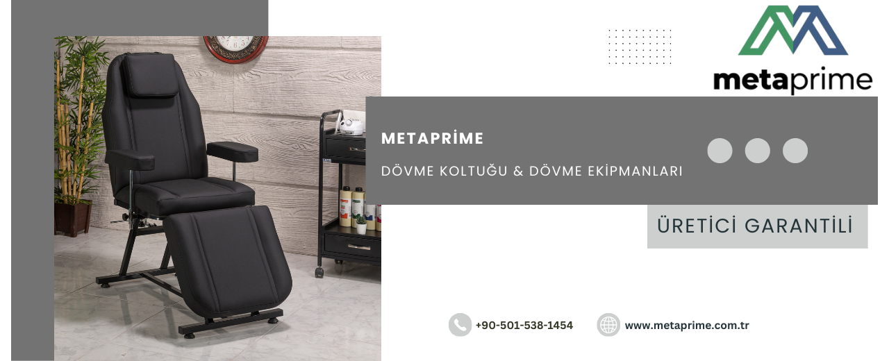 Dövme Koltuğu Seçimi: Profesyonel Stüdyolarda Konfor ve Kontrol Nasıl Sağlanır?