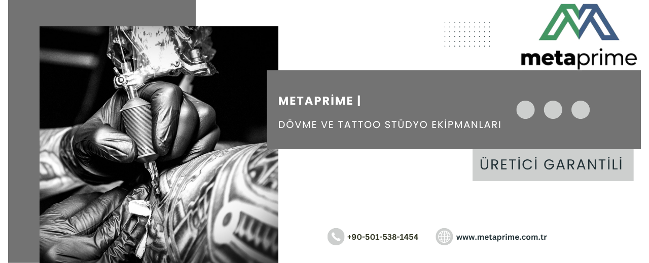 Dövme Malzemesi Seçim Rehberi – Profesyonel Dövme Ekipmanları ve Tattoo Malzemeleri