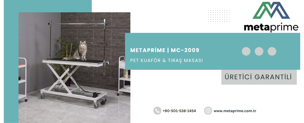 Pet Kuaför Masası: Profesyonel Tıraş ve Bakımda Kalite, Dayanıklılık ve Konfor Rehberi