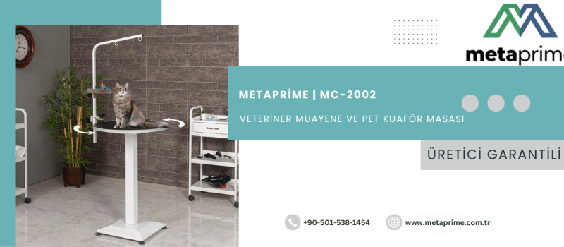 Veteriner Masası ve Muayene Ekipmanlarında Yeni Nesil Tasarım | MC-2002