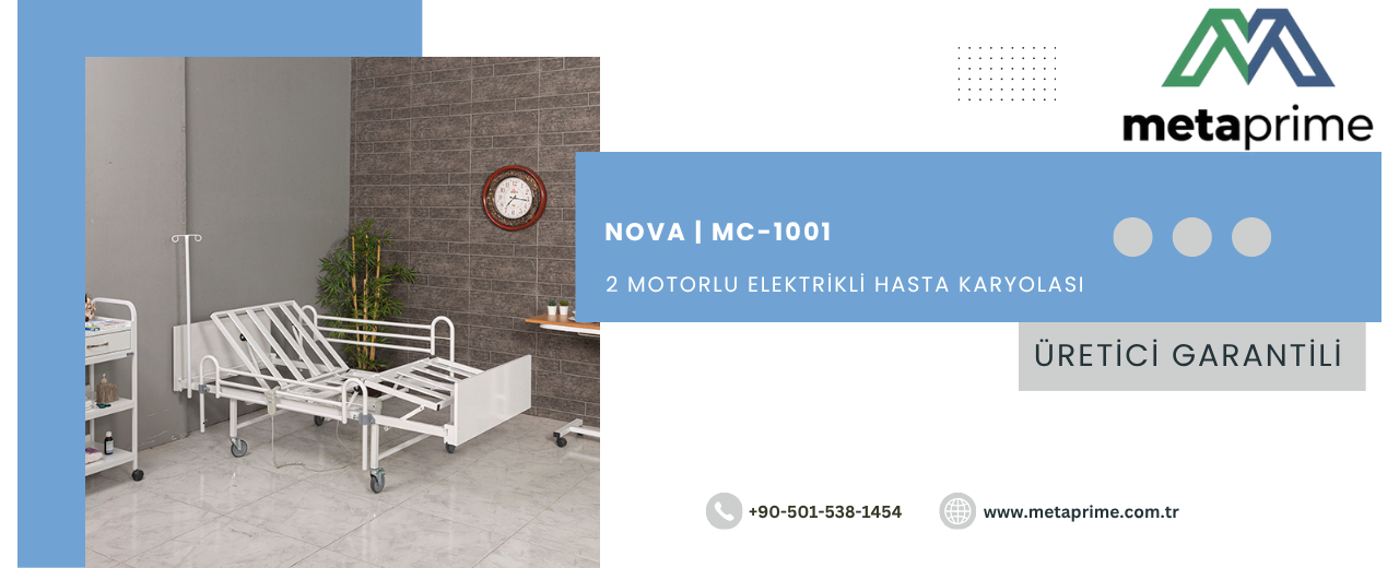 Motorlu Hasta Karyolası Modelleri ve Fiyatları | Nova 2 MC-1001