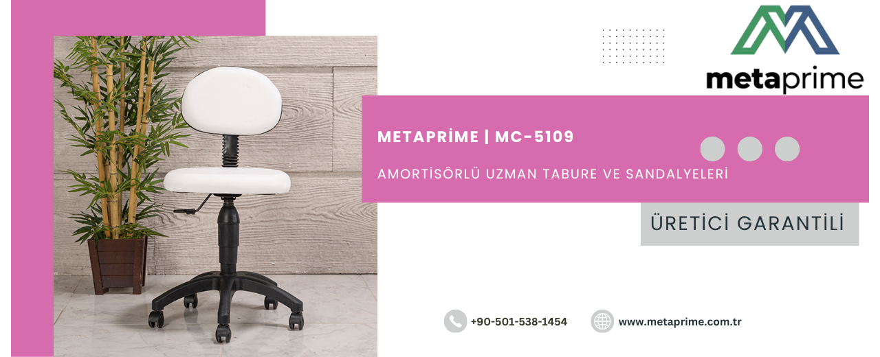 Uzman Taburesi & Uzman Sandalyesi Rehberi | MC-5109 Laboratuvar–Hekim Modeli