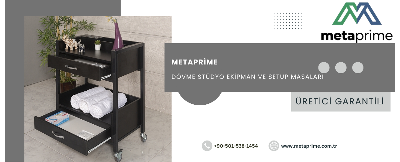 Dövme Setup Masası Rehberi 2025 | Profesyonel Düzen ve Verimlilik