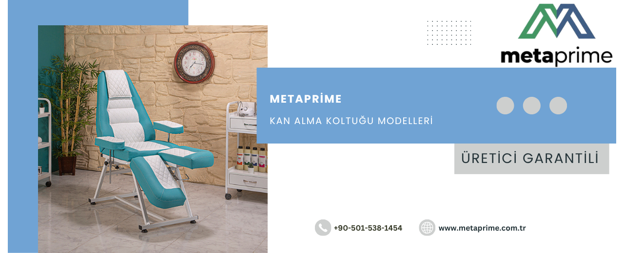 Kan Alma Koltuğu ile Konforlu Klinik Deneyimi