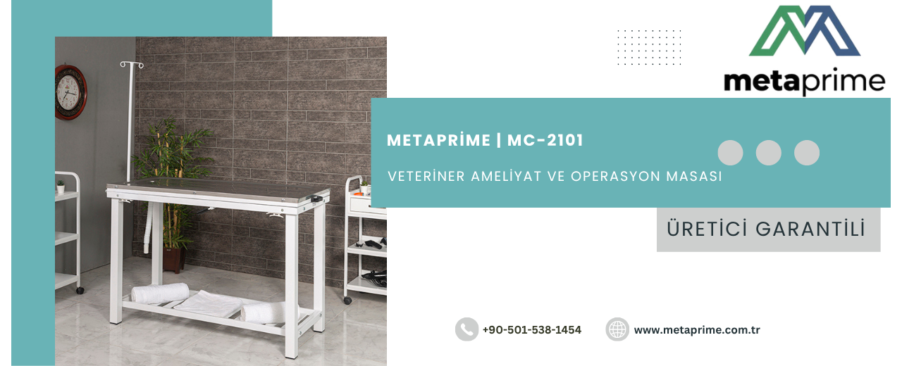 Veteriner Ameliyat Masası ve Operasyon Masası | MC-2101 | Eko